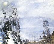 Lovis Corinth Walchensee, Junimond oil painting on canvas